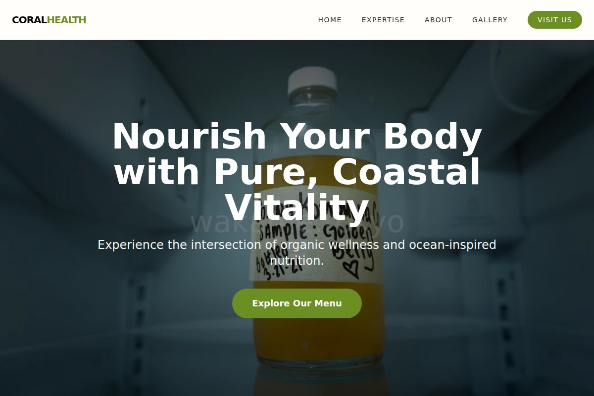 Coral Health Food Cafe