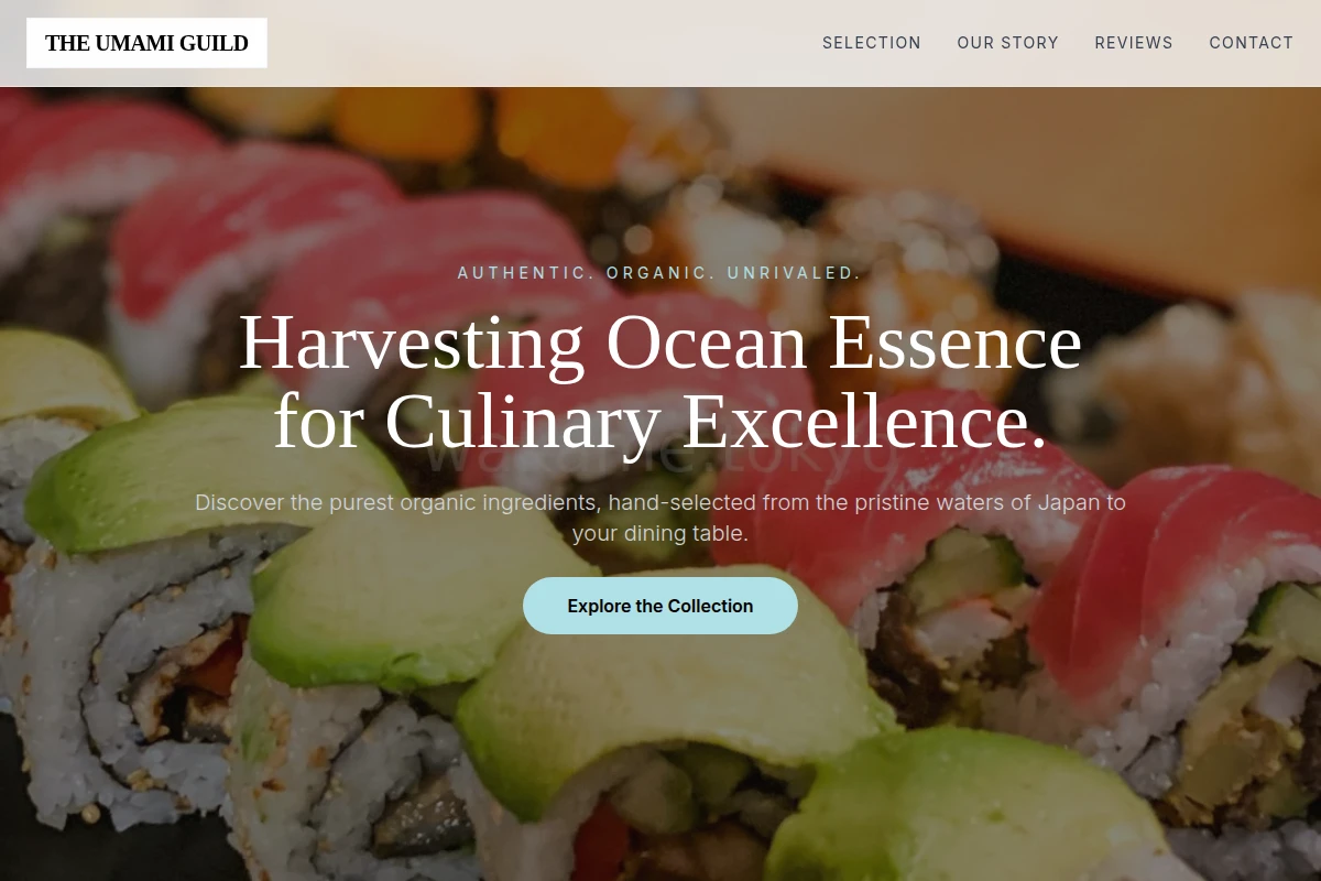 Organic Japanese Food