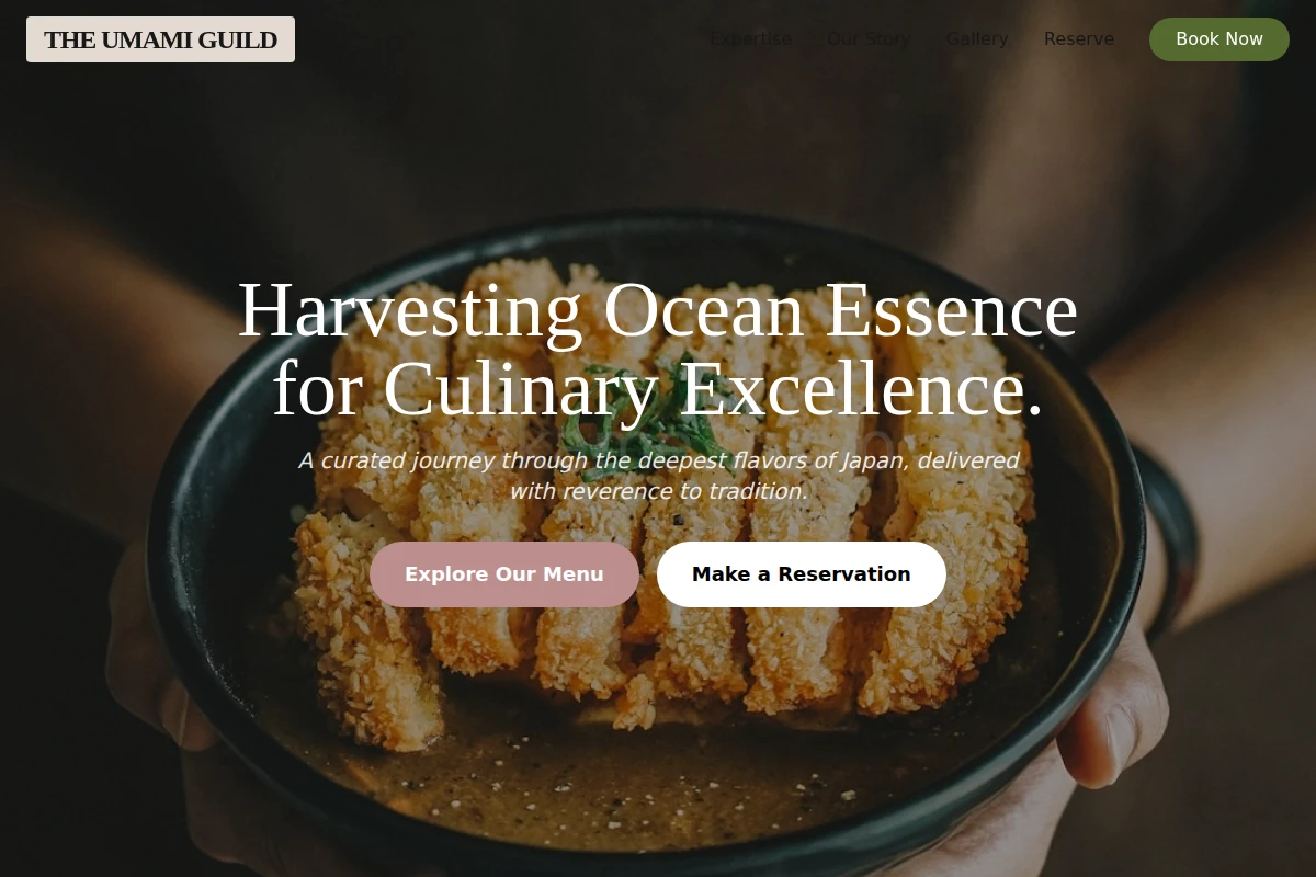 Brine Japanese Food