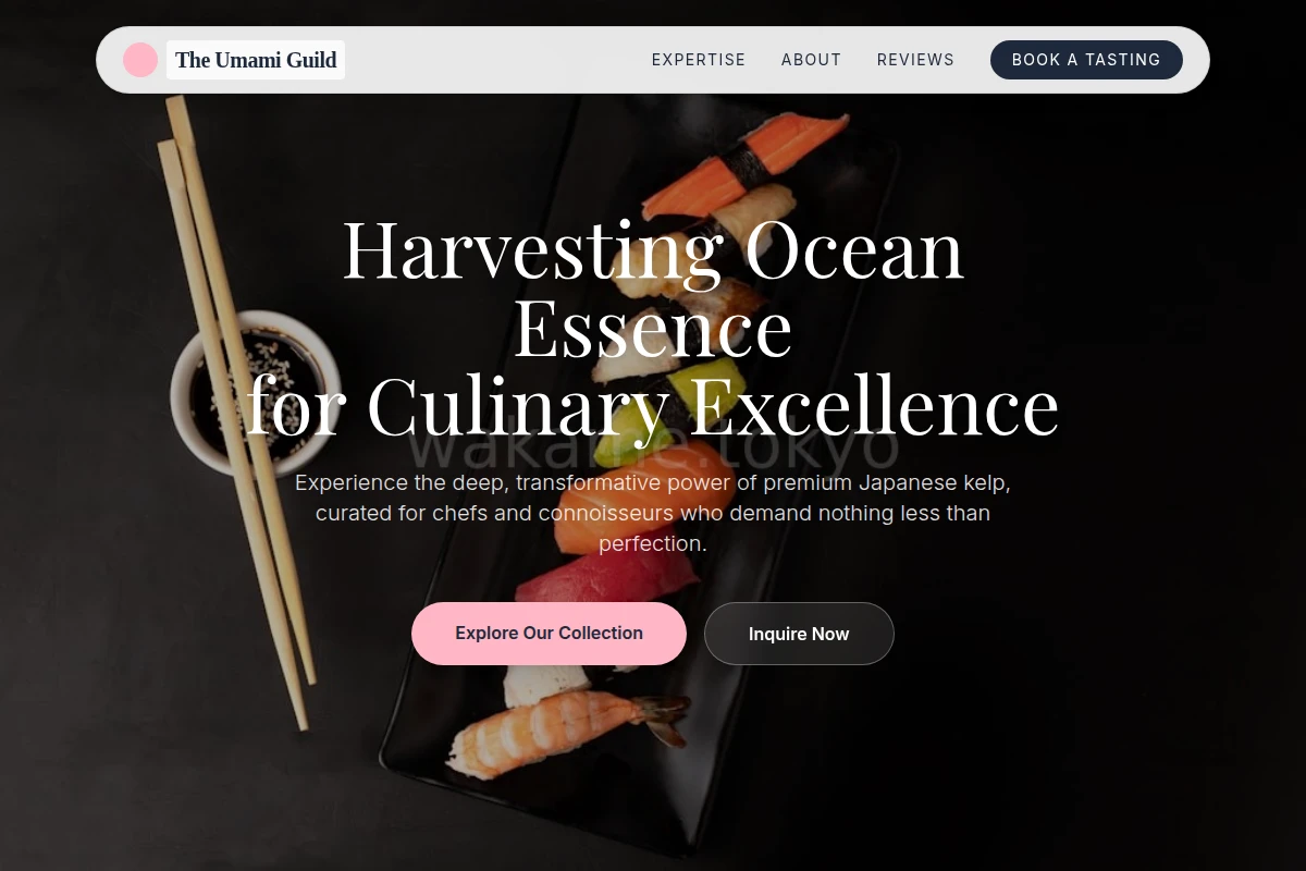 Kelp Japanese Food
