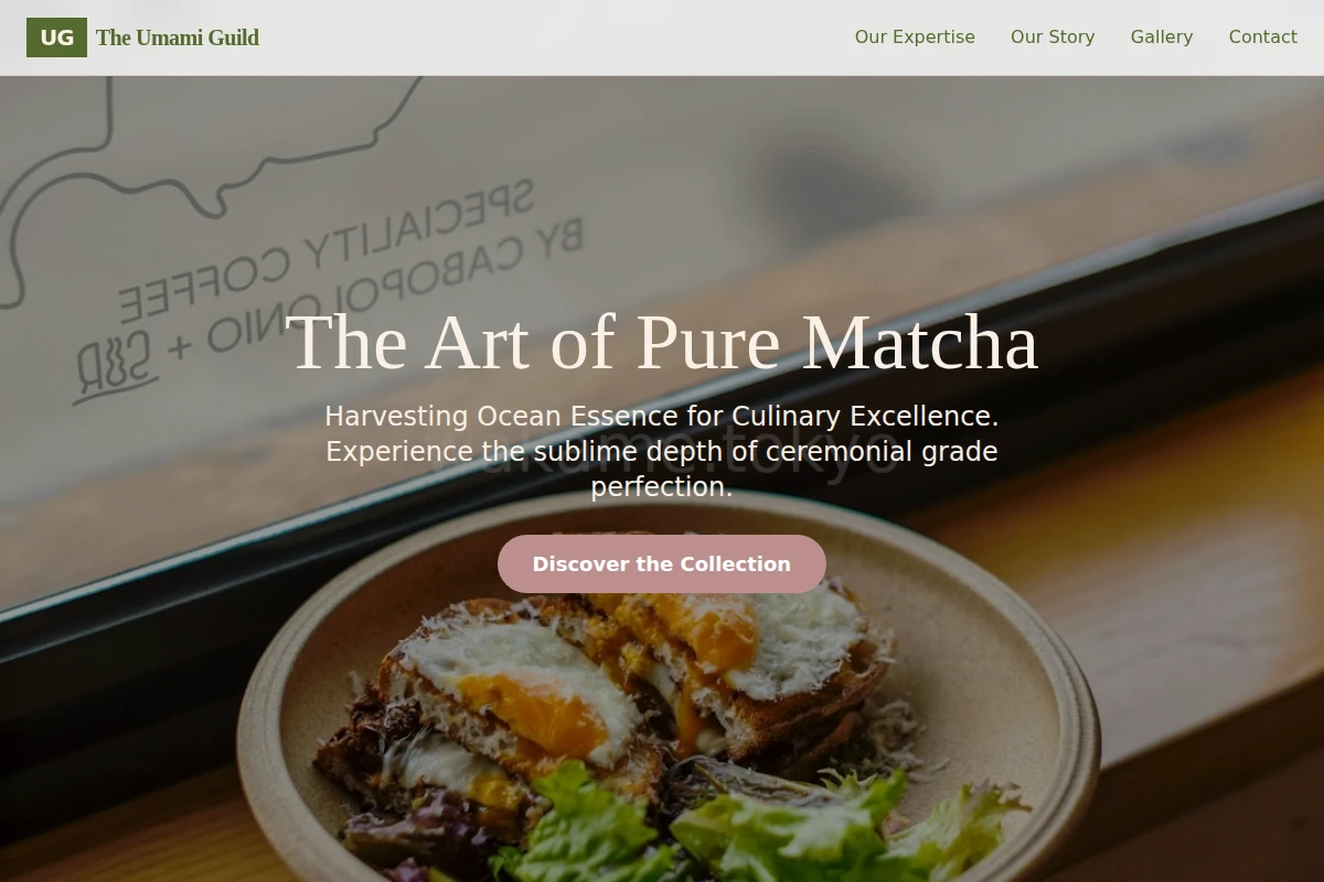 Matcha Specialty Food